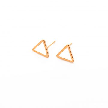 Dreieck Ohrstecker gold vergoldet geometrisch Madeleine Issing
