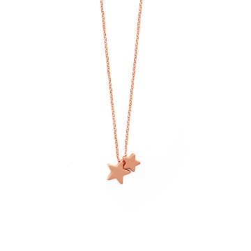 Stern Anhänger Kette Rose Gold kleine Sterne Madeleine Issing