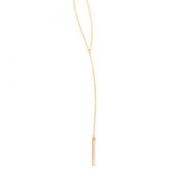 Y Kette Gold vergoldete Halskette Lone Madeleine Issing