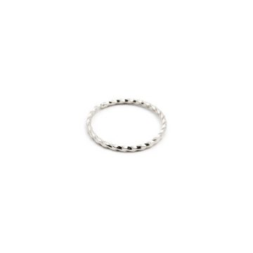 filigraner Ring Silber twisted gedreht Madeleine Issing