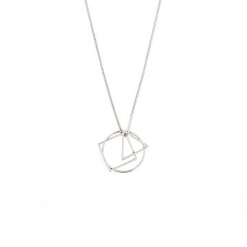 Kette geometrisch Silber Geo Love Madeleine Issing