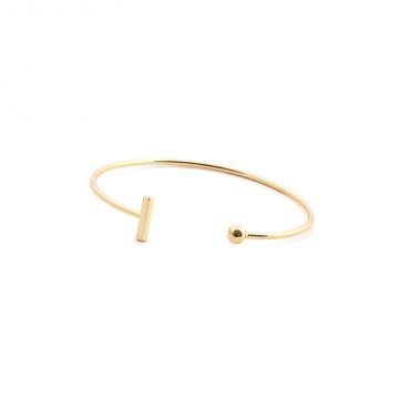 armreif gold minimalistisch madeleine- issing