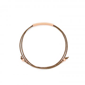 Armband Rotgold dunkelbraun Madeleine Issing