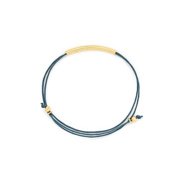 Armband petrol vergoldet Madeleine Issing