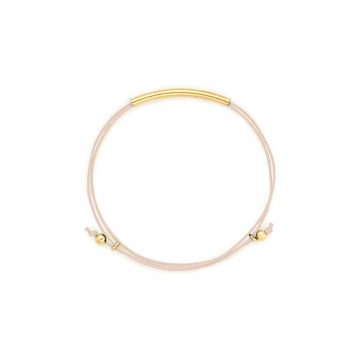 Armband rosa gold tube Madeleine Issing