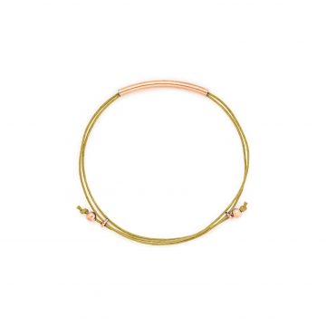 Rosegold Armband hellbraun Madeleine Issing