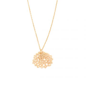 Blumenkette Gold vergoldet Chrysantheme Madeleine Issing