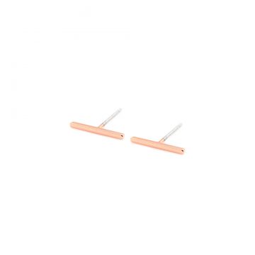 Ohrstecker Rosegold vergoldet minimalistisch Madeleine Issing 2