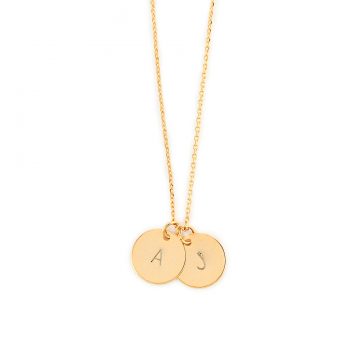 Goldkette mit Gravur nach Wunsch vergoldet Madeleine Issing