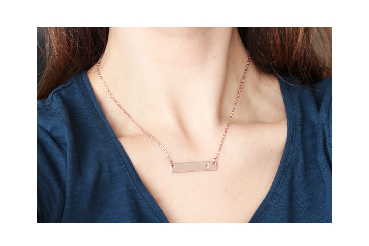  Trendschmuck Gravur Schmuck in Rosegold Madeleine Issing
