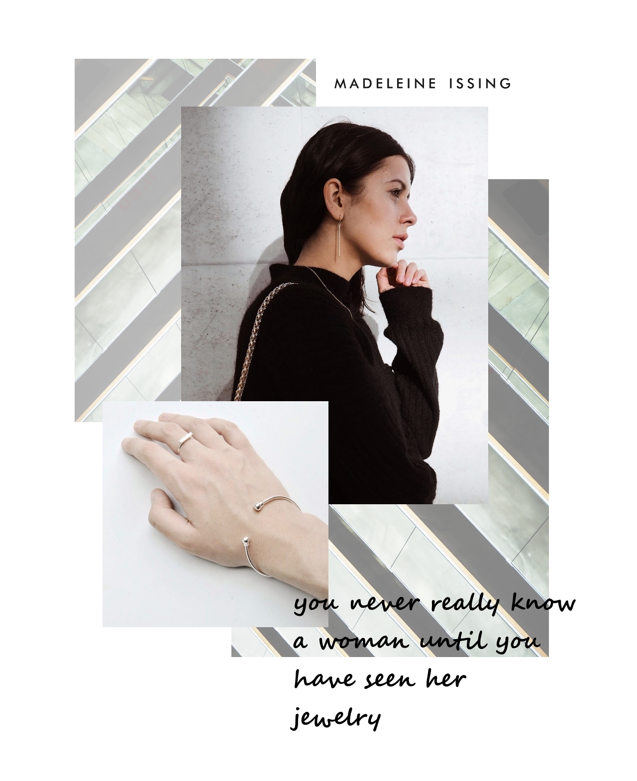Edler Schmuck filigrane Ohrringe Madeleine Issing