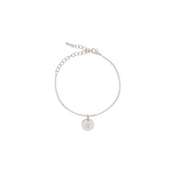 Armband Silber mit Gravur Anhänger versilbert Madeleine Issing