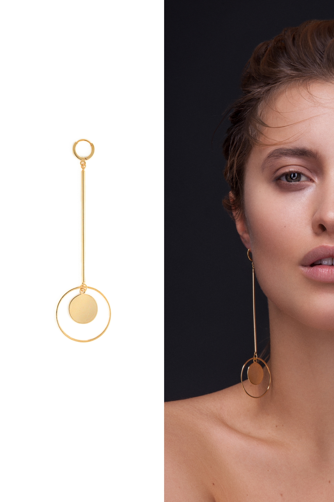 Statement Ohrringe Gold Madeleine Issing