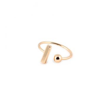 Ring in Rosegold geometrisch Madeleine Issing