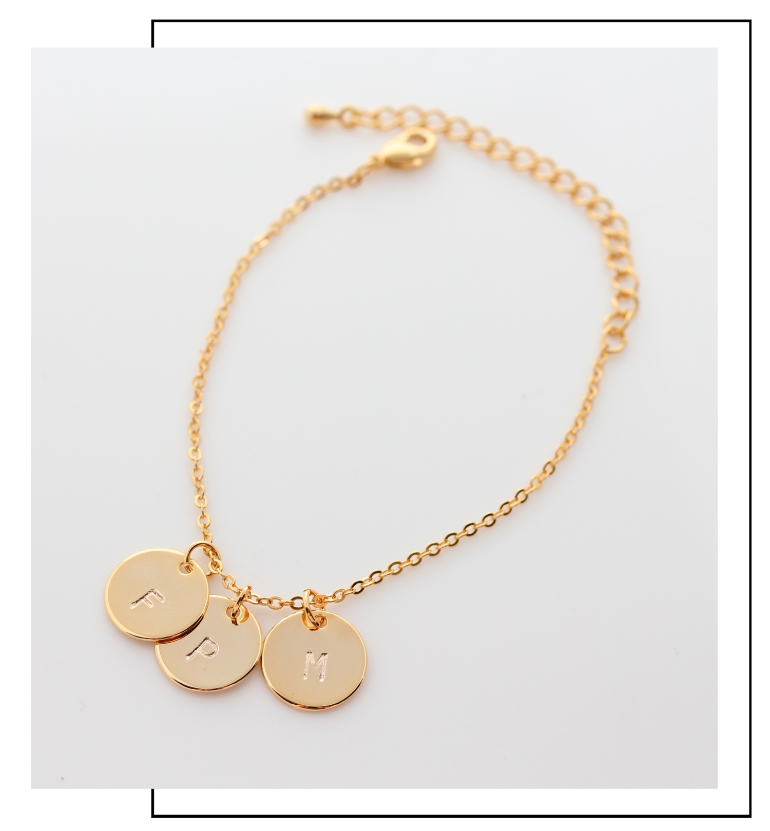 Armband mit Goldplättchen Madeleine Issing
