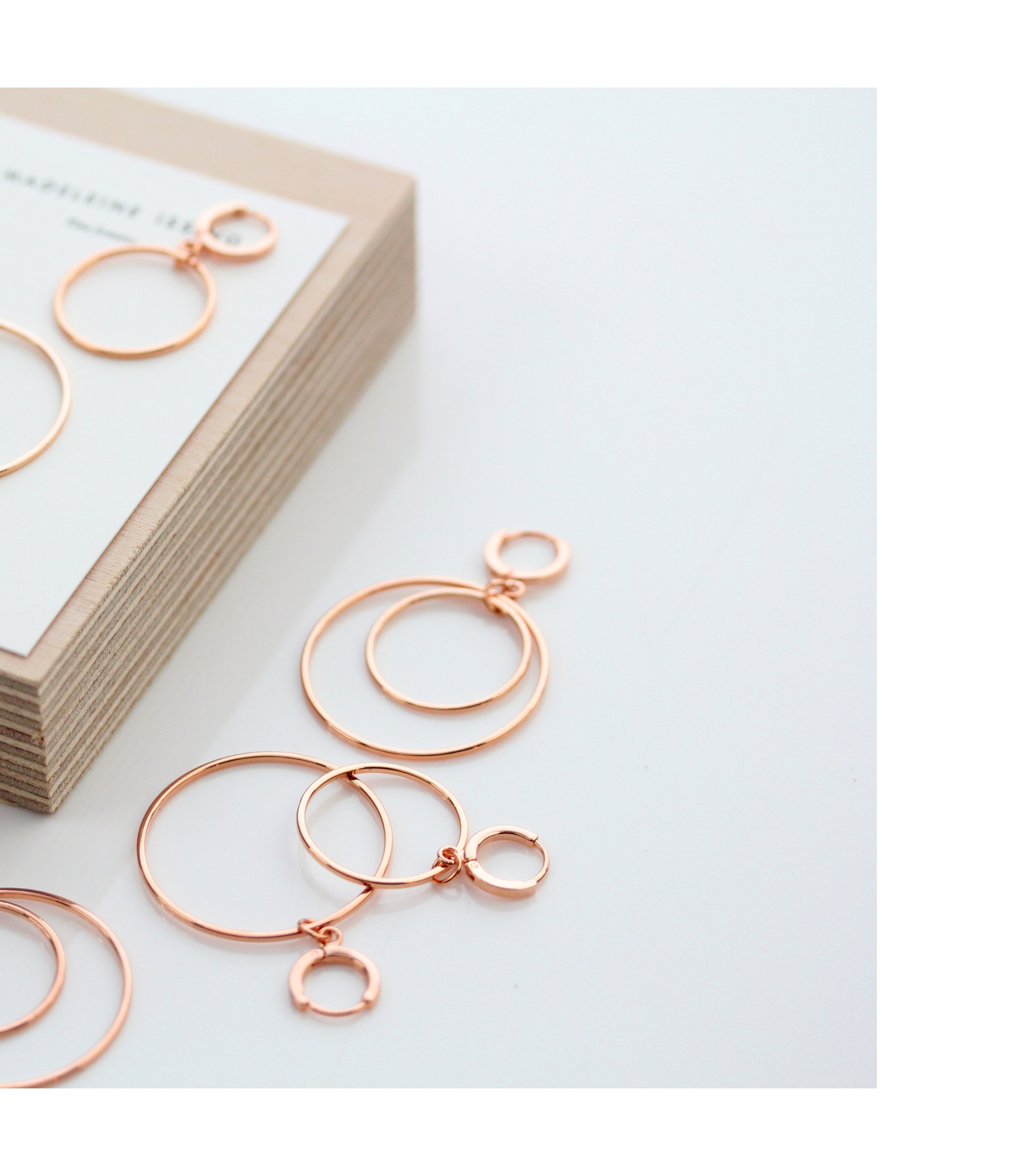  Ohrringe Kreis Rosegold Madeleine Issing