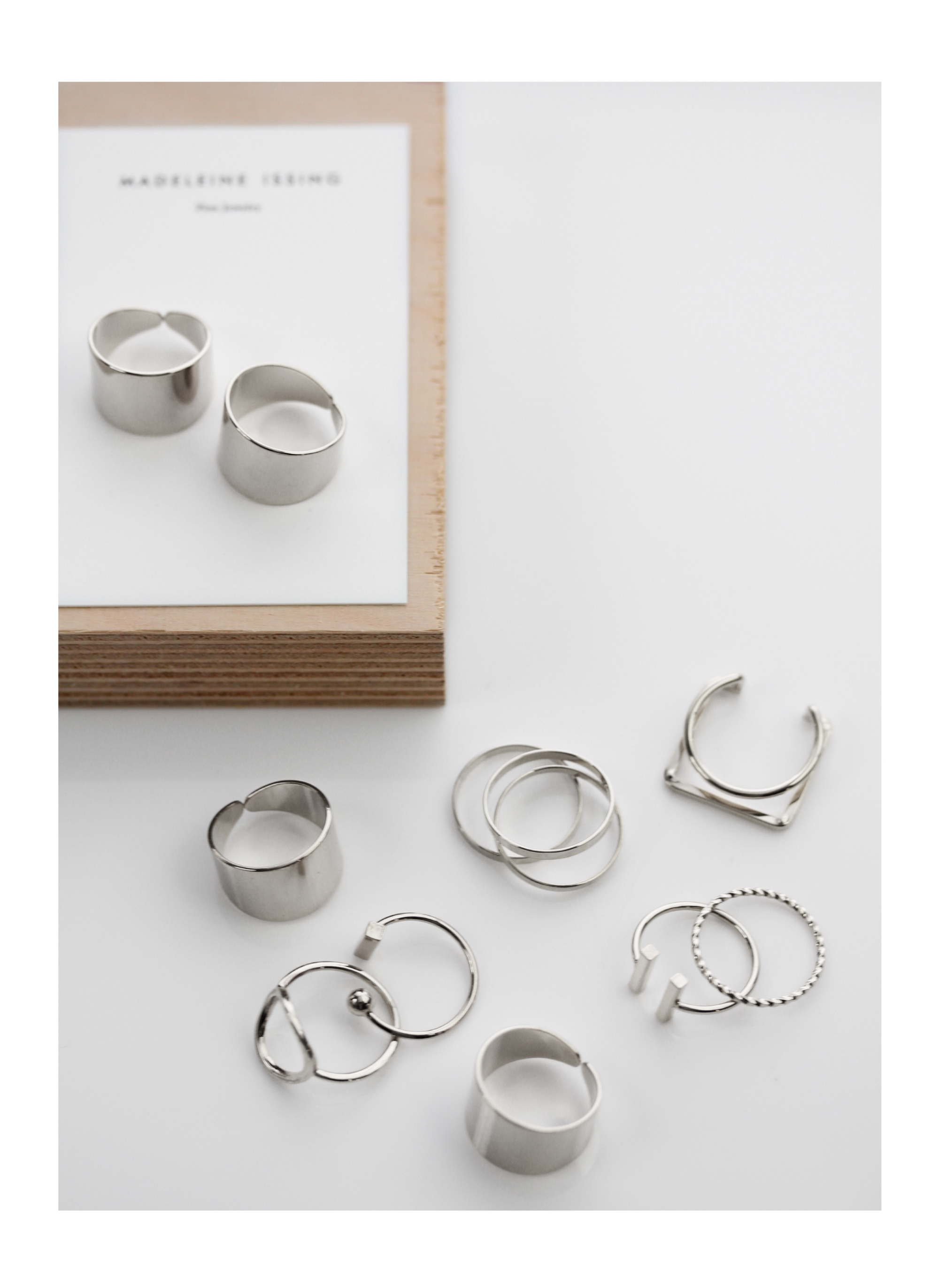 Stapelringe in Silber Madeleine Issing