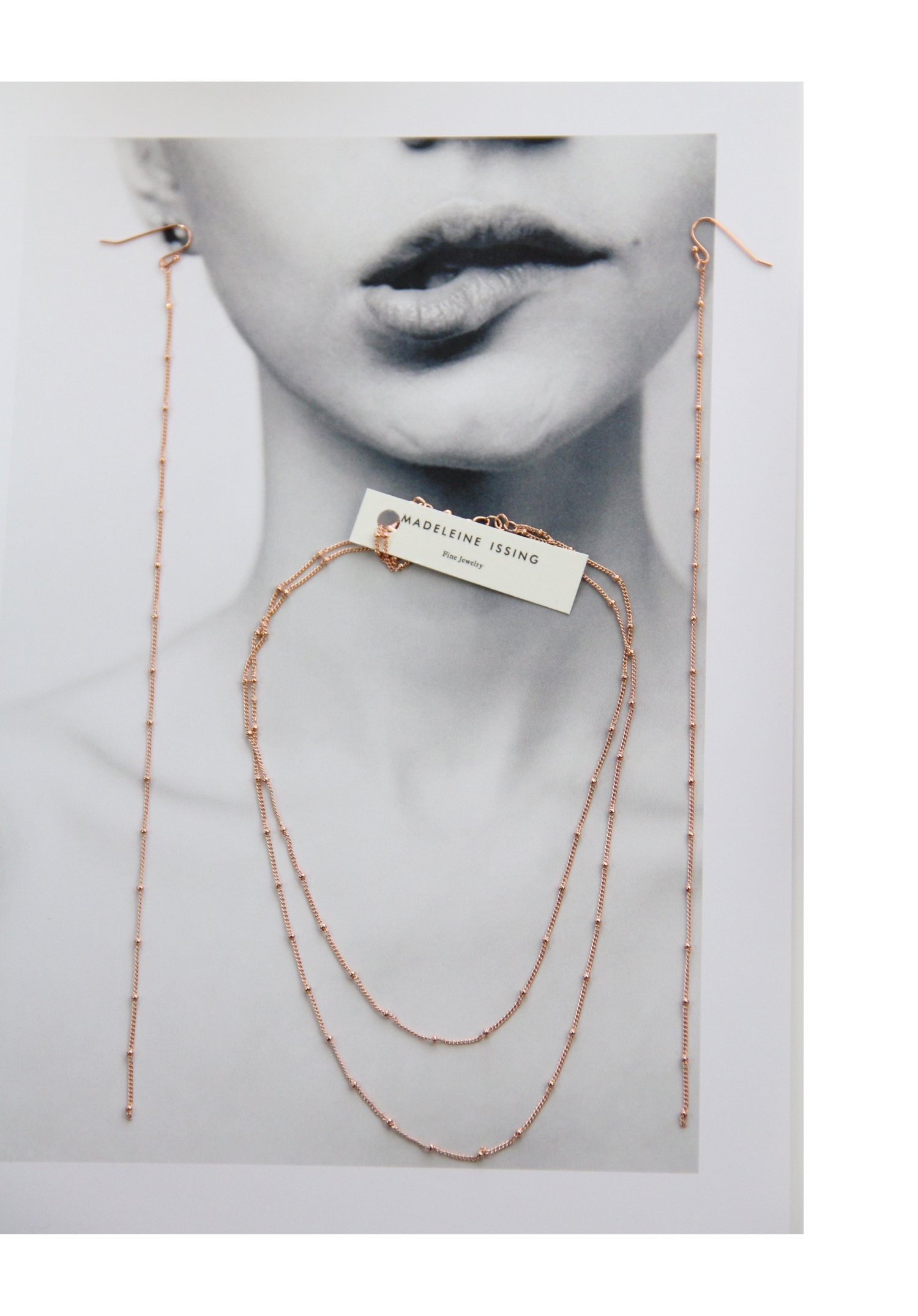enge Halskette Rosegold Madeleine Issing