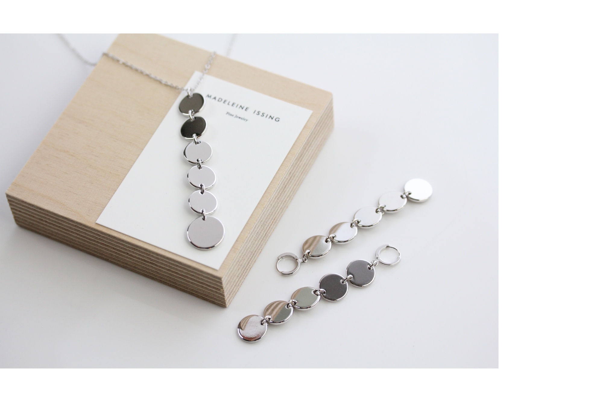 moderne Silber Ohrringe Madeleine Issing