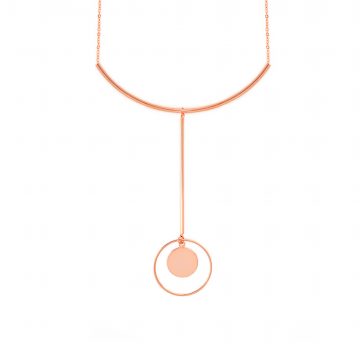 Designer Halsreif Rosegold vergoldet Madeleine Issing