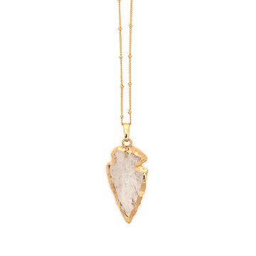 Indianer Kette mit Pfeilspitze Gold Madeleine Issing