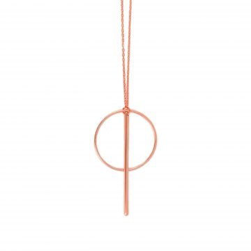 Statement Kette Rosegold vergoldet Madeleine Issing