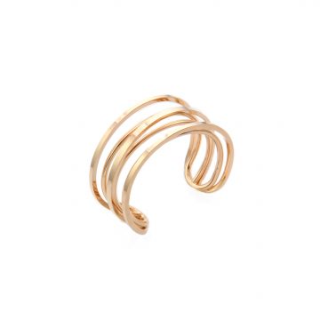 breiter Armreif Gold 585 vergoldet Madeleine Issing