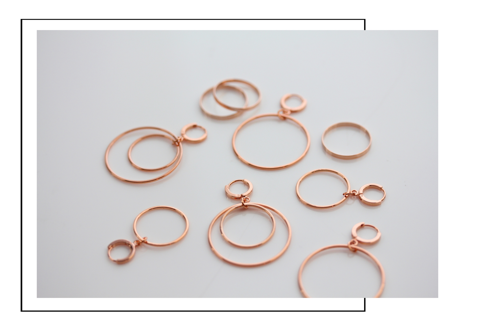Creolen in Rosegold Madeleine Issing
