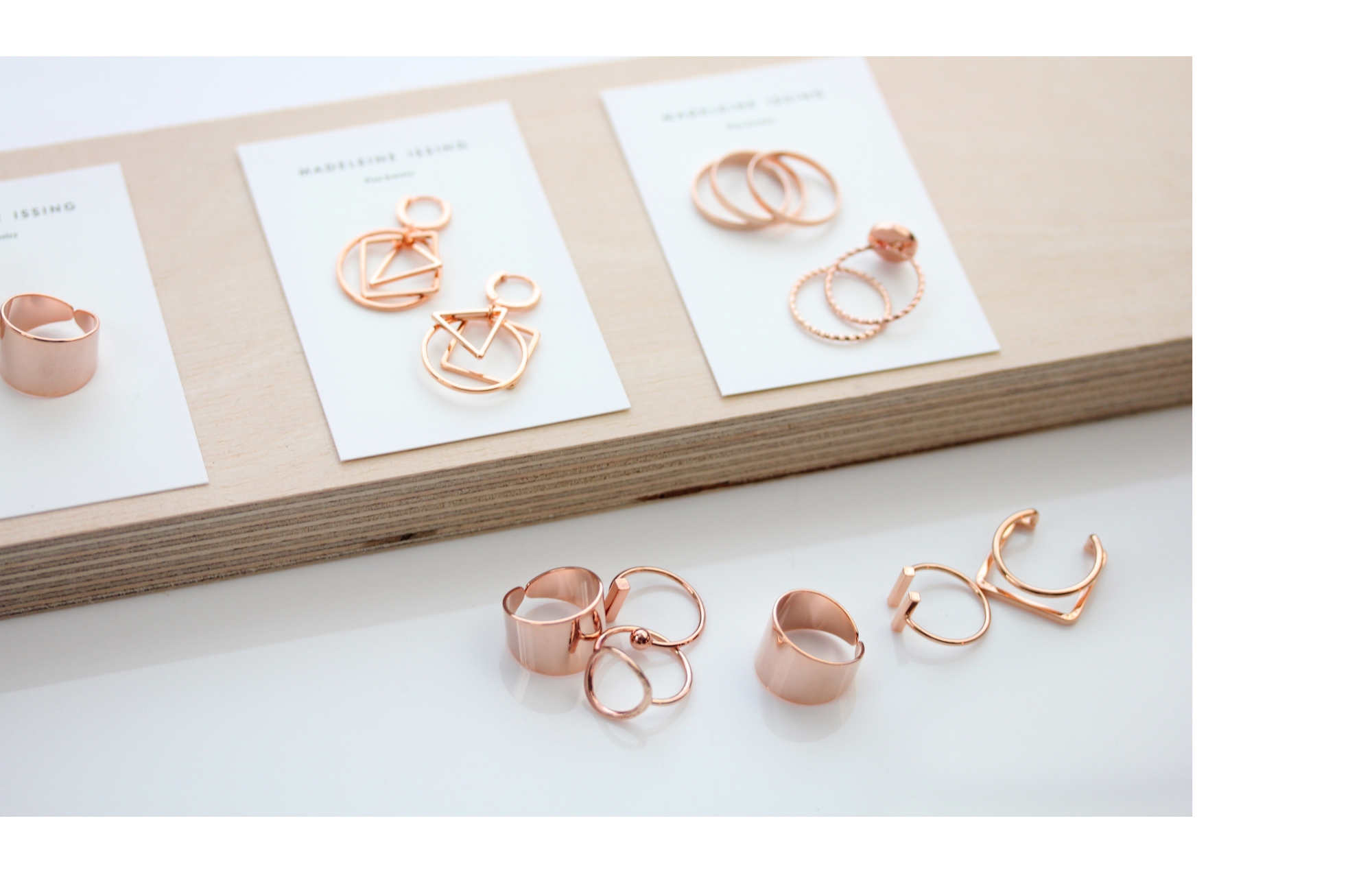 einzigartige Rotgold Ringe Madeleine Issing