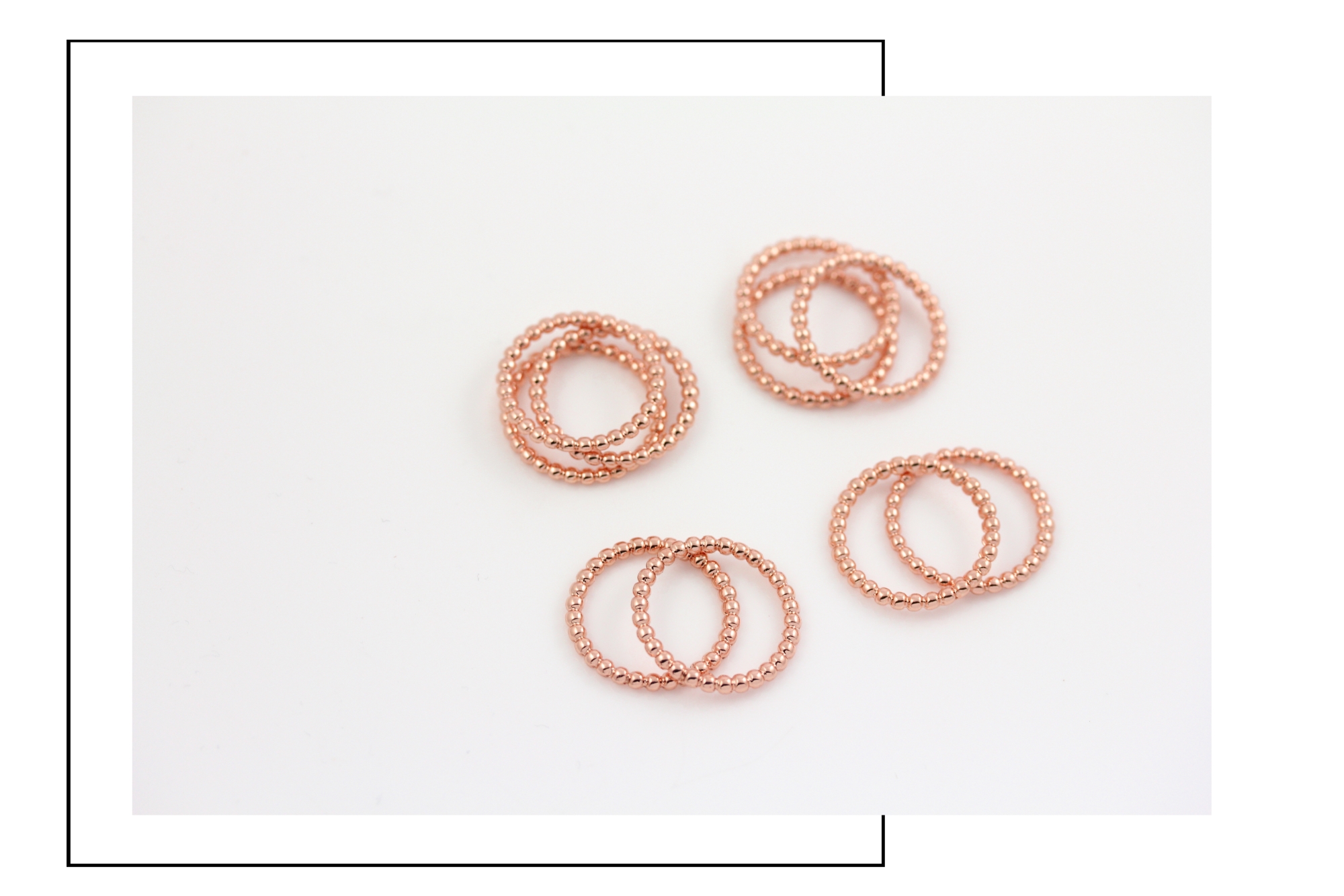 rotgoldene Ringe für Frauen Madeleine Issing