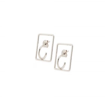 Ohrringe Stecker Silber geometrisch Madeleine Issing