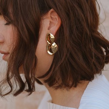 auffällige Ohrringe Statement Schmuck Gold Madeleine Issing