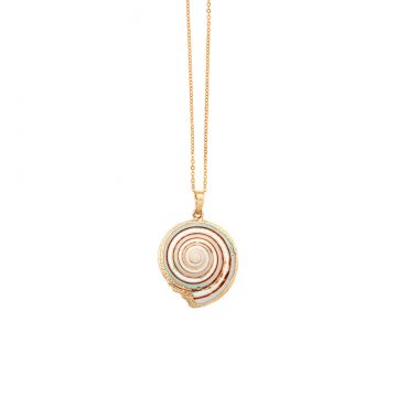 einzigartige Muschel Halskette Gold Madeleine Issing