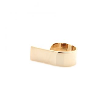 großer Goldring minimalistisch Madeleine Issing