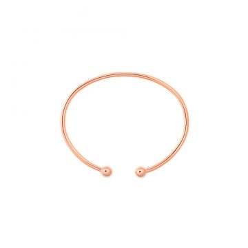 Armreif Rose vergoldet mit Kugeln Madeleine Issing