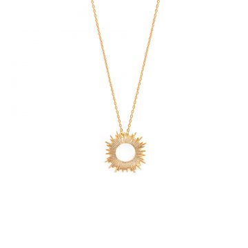 Kette Sonne Gold vergoldet Madeleine Issing