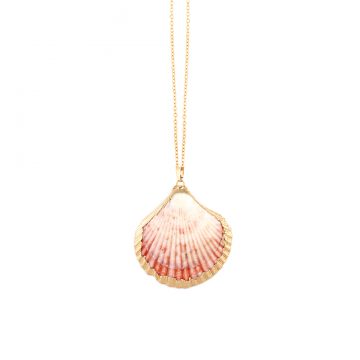 Muschel Choker Halskette Gold vergoldet Madeleine Issing