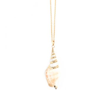 Muschelkette Gold vergoldet limitiert Madeleine Issing