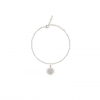 Chakra Armband Silber Anhänger Kronenchakra Madeleine Issing