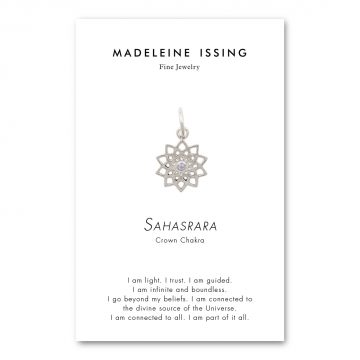Chakra Symbol Anhänger Kronenchakra Silber Madeleine Issing