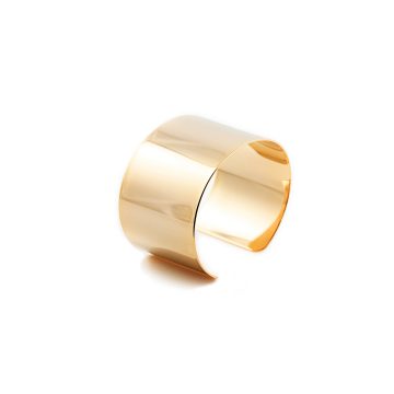 breiter Armreif Gold vergoldet Madeleine Issing