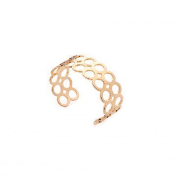 moderne goldene Armspange Madeleine Issing