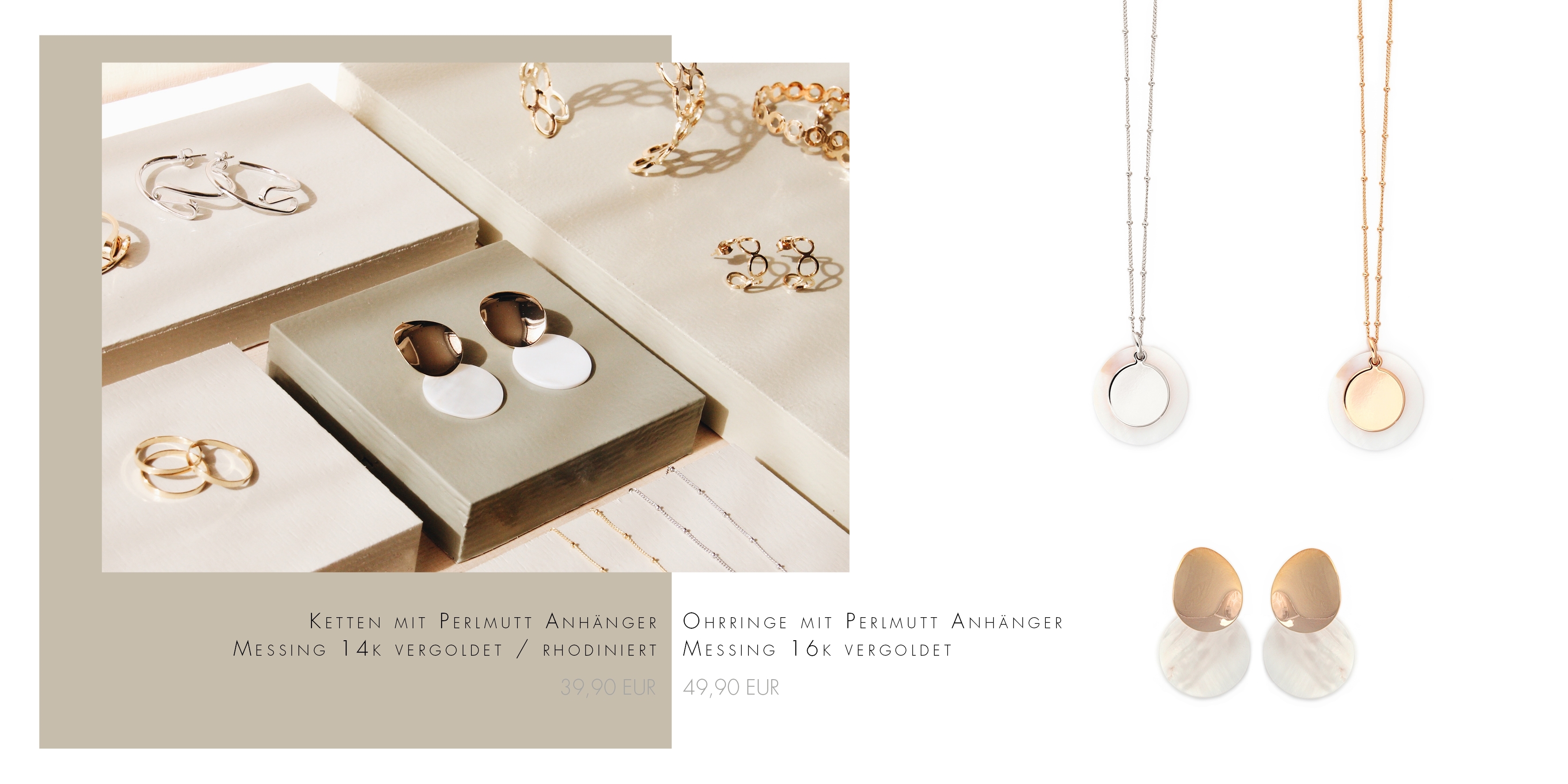Moderne Schmucksets Silber Madeleine Issing