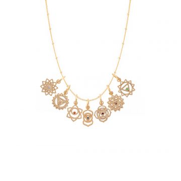 Chakra Kette Gold vergoldet Madeleine Issing