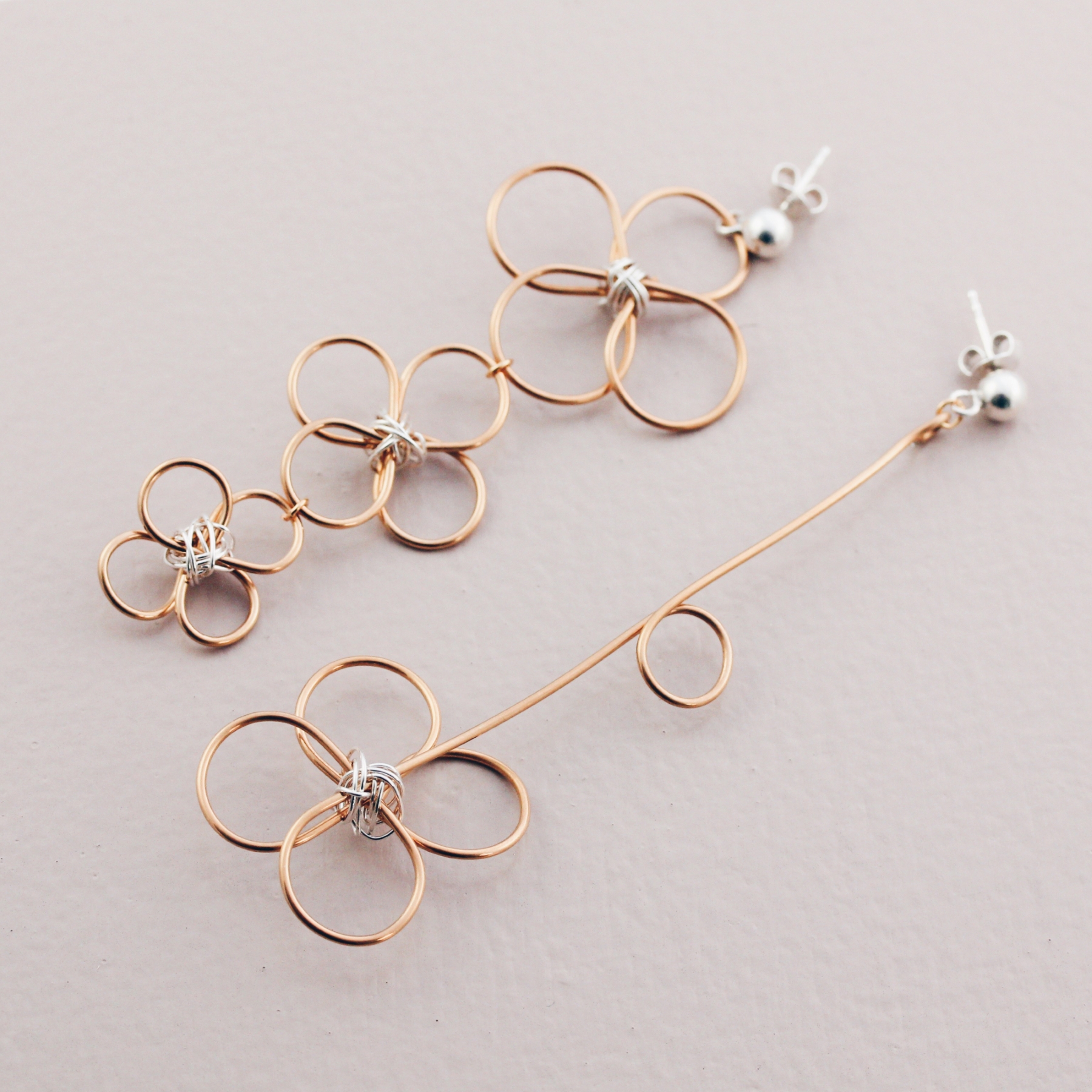 Schmuck mit Blumen Anhänger Madeleine Issing