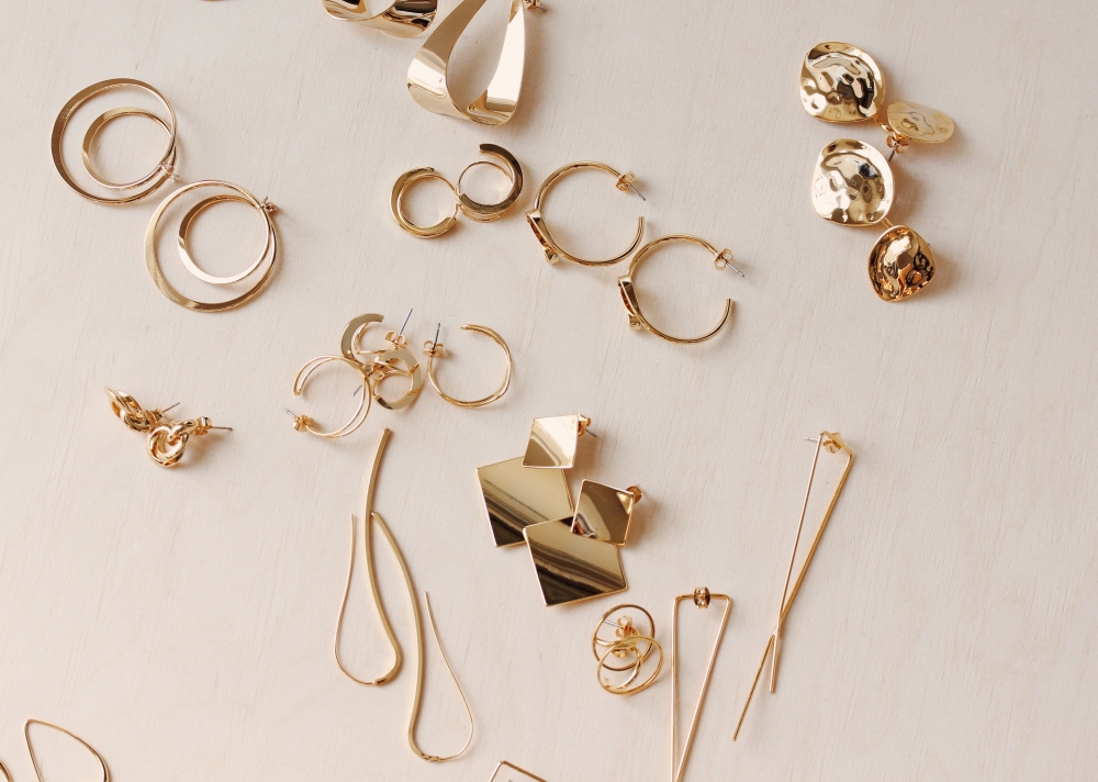 Messing Ringe vergoldet Madeleine Issing