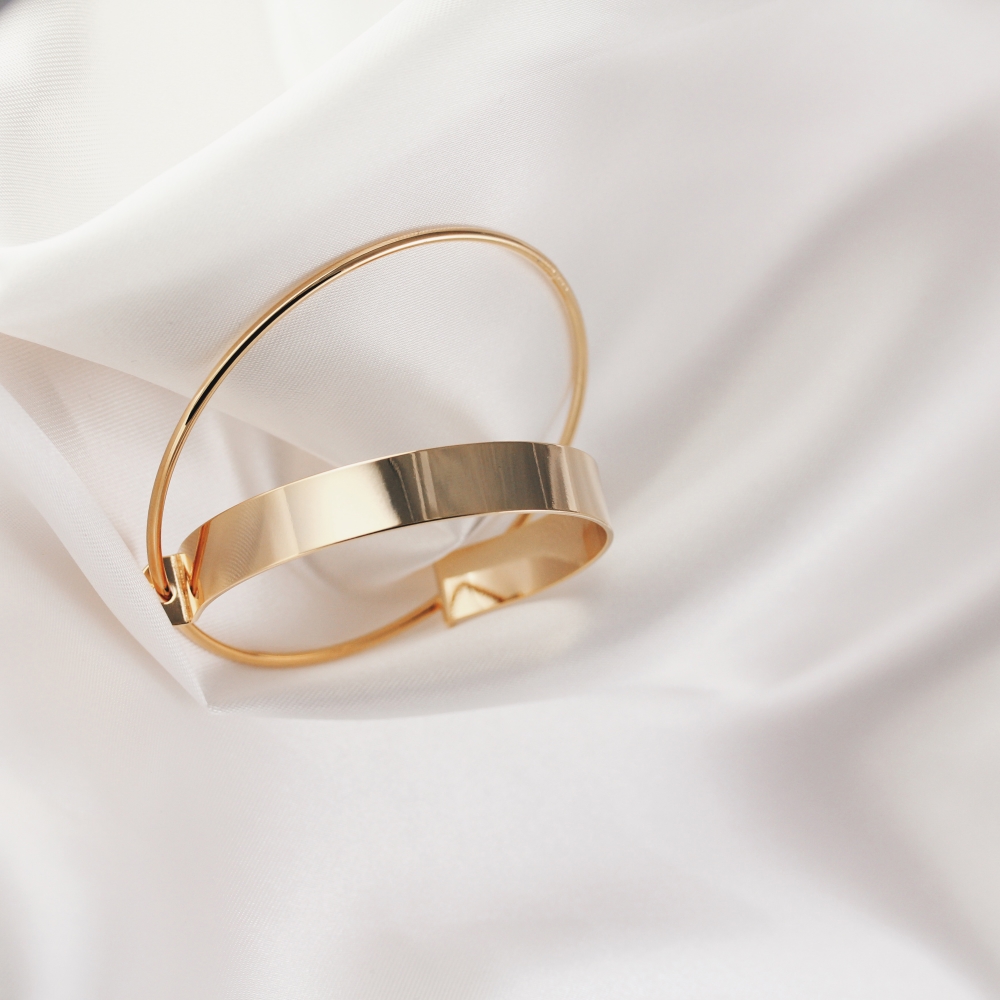 vergoldete Armspangen Modeschmuck Madeleine Issing