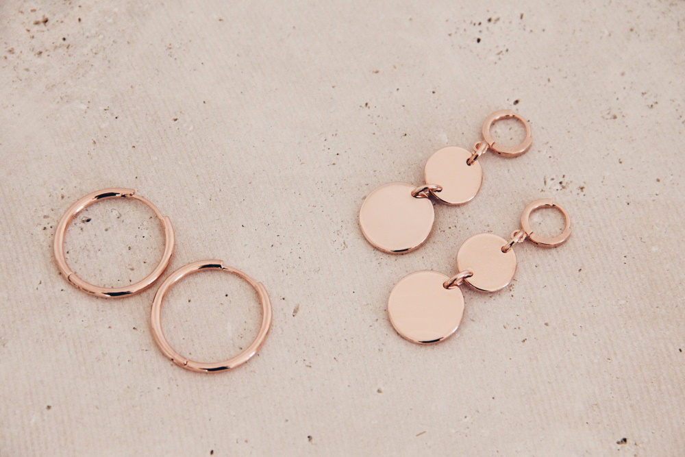 einzigartige Ohrringe Rosegold Madeleine Issing